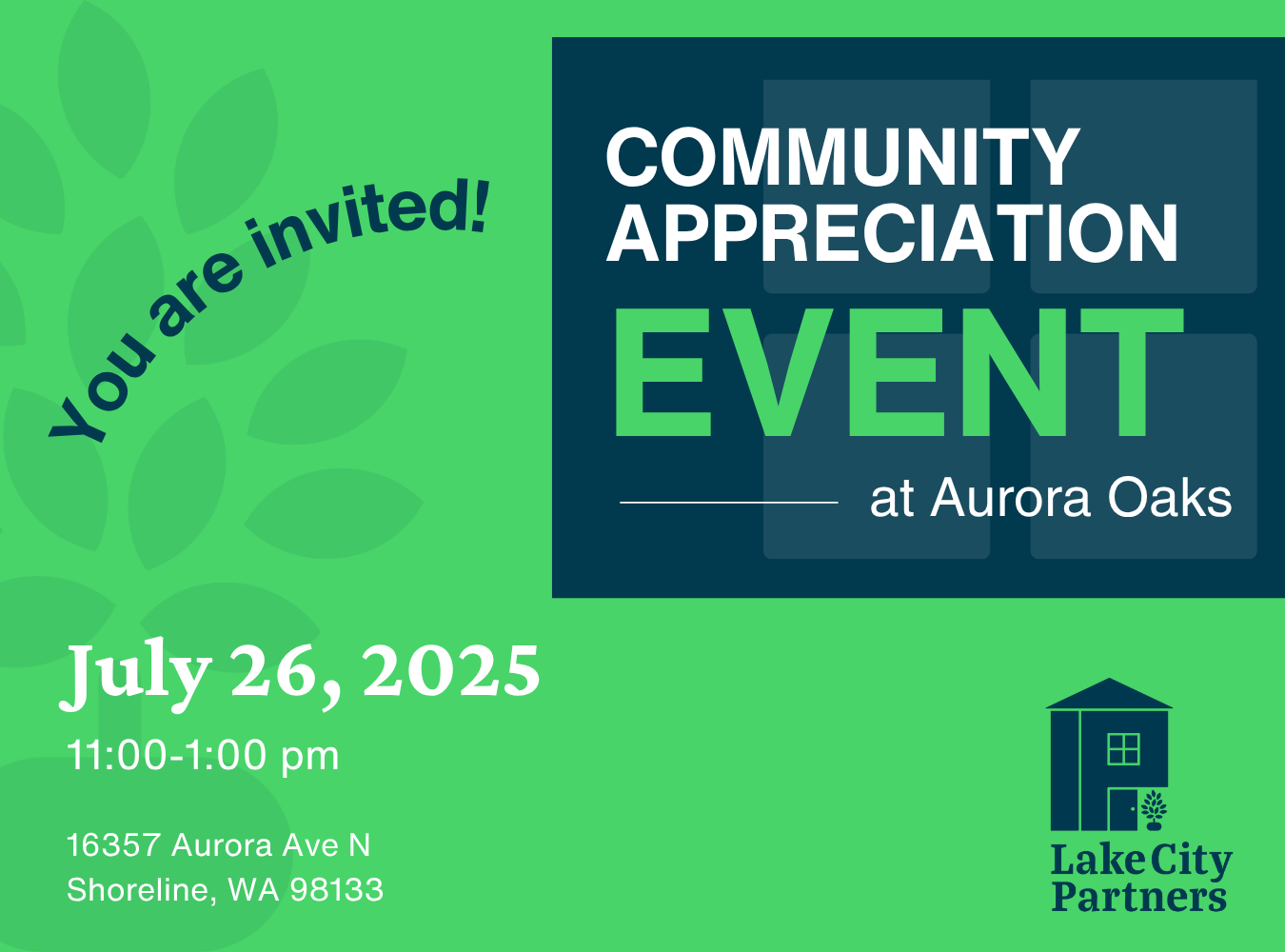 Community Appreciation Event 2025